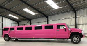 pink hummer limo hire